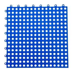 PVC Material Interlocking Design Non-Slip Durable Bath Mat