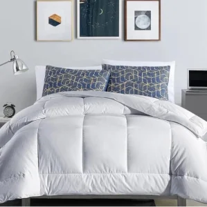 Down Alternative Filling Soft Quilted 90GSM Fabric All Weather Comforter