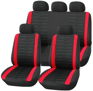 AG-S032 Heating Pressed Sportive Polyester Car Seat Cover
