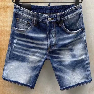 Top Quality Men's Blue Classic Denim Shorts