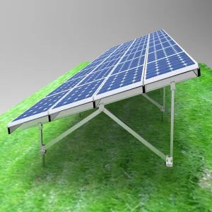 PV Solar Pole Ground Structure