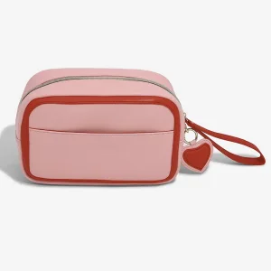 Wholesale Cute Cosmetic Bag with Heart Pendant