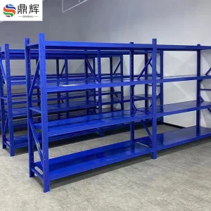 Warehouse Storage Racks 4 Layer  Factory Long Span Industrial Metal Storage Shelves Warehouse Racking