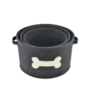 Famous BSCI Factory Storage Container Felt Storage Basket Felt Laundry Basket Manufacturer, Factories