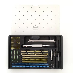 Veterinary Plate Instrument Set with Properties for Dog Syringes