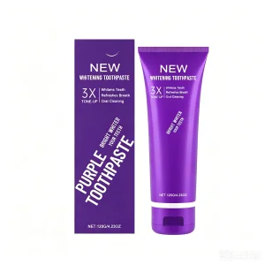 Popular Purple Toothpaste for Teeth Whitening
