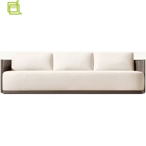 Holesale Luxury Modern Hotel Home Outdoor Patio Garden Living Room Sofas Furniture Aluminum Frame Sectional Corner Sofa