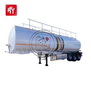 3-Axle Fuel Tanker Semi-Trailer 45000L - High Capacity for Diesel Distribution
