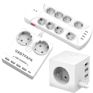 2020 Hot Type 2/8 AC Outlet Whole House Surge Protector