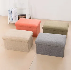 Wholesale Larger Foldable Storage Ottoman Bench