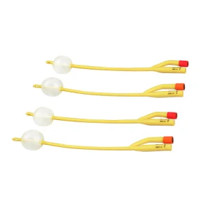 Latex Foley Catheter 2 Way 12fr-26fr with Balloon Single Use