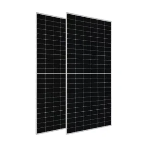 High-Efficiency Monocrystalline Solar Panel with 25-Year Warranty