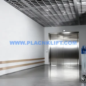 Traction Freight Lift with Anti-Vibration Design, Precision Equipment Transport