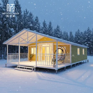 Prefab Expandable Urban Apartment Custom 20FT 40FT Container House 2-4 Bedroom Modular Mobile Home