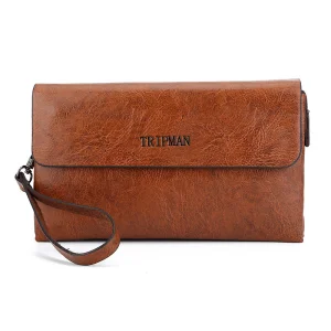 Leather Clutch Purse for Man Coin Purse