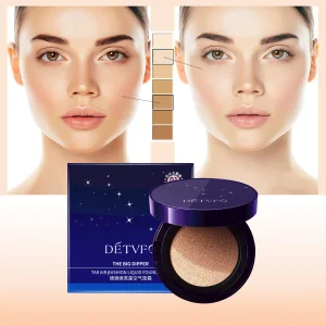 Oem Custom Cc/Bb Cream Face Full Coverage Waterproof Liquid Makeup Air Cushion Foundation