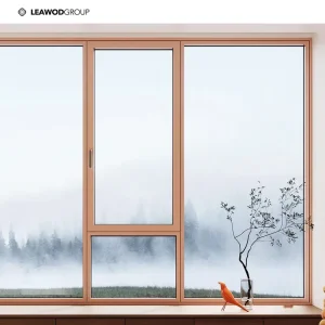 Energy Saving Thermally Broken Aluminum Aluminium Powder Coating Soundproof Heat Insulation Casement Window for Home Hotel Hospital with Flyscreen