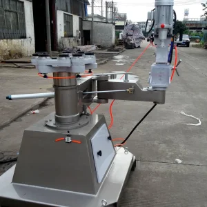 Irregular Glass Edging Round and Oval Beveling Shape Grinding Machine with Automatic Operation