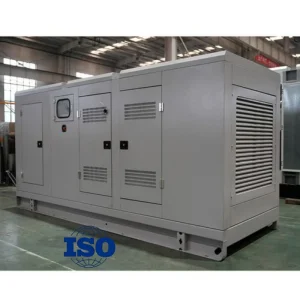 مجموعة مولدات الديزل الصامتة 400kVA جاهزة للهجين