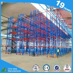 Heavy Duty Narrow Aisle Pallet Rack System for Warehouses