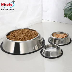 Wholesale High Quality Stainless Steel Dog Feeder Bowl Plate Other Pet Supplies