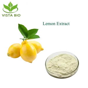 100% Extracto de limón puro natural soluble en agua 4: 1~20: 1 Polvo de jugo de limón