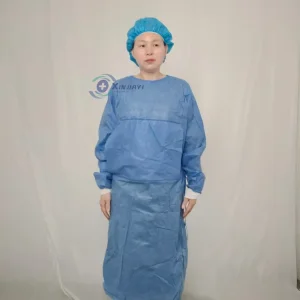 Standard Medical Clothing Universal Disposable Surgical Gown Dustproof Isolation Gown with CE Certification for Hospital Use