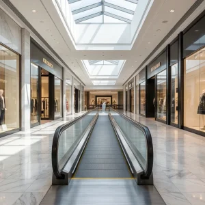 Fujithrough Innovative Moving Walkway for Efficient Indoor Usage