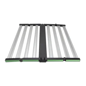 320W Full Spectrum LED Grow with Dimming Knob Sunlike Plant Light for Hydroponics Succulents Easy to Assemble 180 Foldable