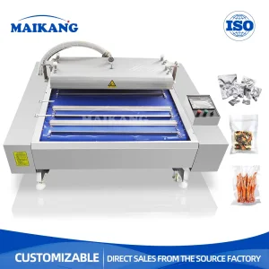 Equipamento de embalagem a vácuo para salsichas de queijo, carne, vegetais e frutas em promoção