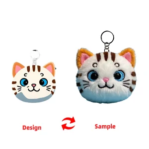 Personalised Plushies Custom Keychain Toys