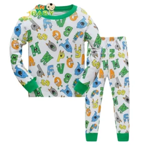 Pijamas para Niños 100% Ropa de Algodón Orgánico