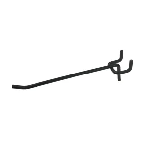 Hardware Store Black Wall Mount Supermarket Accessories Pegboard Hanging Hook Metal Display Peg Board Hooks