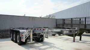 Wear-resistant Steel Skeleton-type Semi-trailer