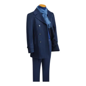 Water-Resistant Durable Black Custom Tailored for Business and Outdoor Wear Mtm Overcoat