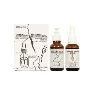 Private Label Face Skin Care Repair Soothing Serum Pantothenic B5 Ceramide Barrier Serum