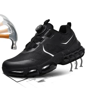 Anti-Smashing Lightweight Safety Shoes Breathable Anti-Skid Sneakers
