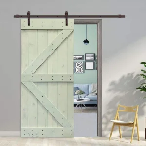 Pine Wood Sliding Barn Door