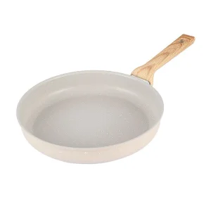 Modern Design 24/28/30cm Cast Aluminum Omelette Pan with Glass Cover Non-Stick Kitchen Cookware Eco-Friendly