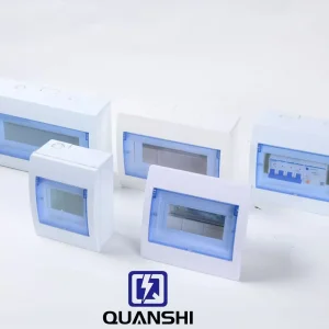 Factory Price Plastic Surface Mounting Distribution Box Circuit Breaker Solar Combiner Box