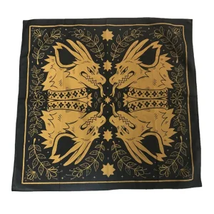 LOW MOQ Fastly Shipping Top Quality Custom Design Print Cotton square Bandana
