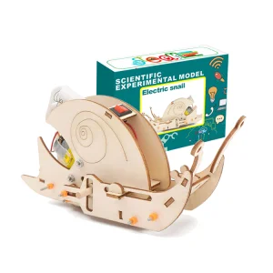 Juguetes Nuevos Calientes de Shopfiy 2021 Kits de Experimentos Científicos de Caracol Mecánico Eléctrico para Niños STEM