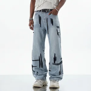 Fabricante de Jeans de Denim Masculino por Atacado Extra Largo