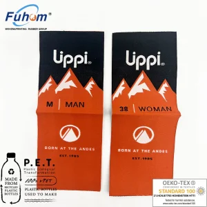 RPET Sustainable Woven Labels