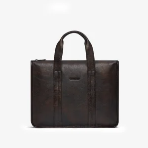 China Supplier Manufacturer Leather Laptop Bag for Men Travel