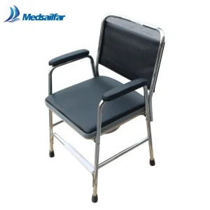 Foldable Steel Commode Chair