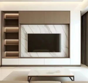 Solid Wood TV Cabinet