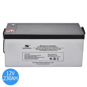 12V 230ah Lead Acid Battery Gel Battery for Backup Power Supply/Telecom/Solar System/Solar/Wind Power