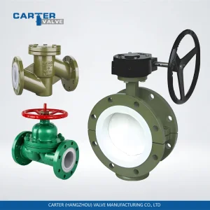 PCTFE Lined Ball Valve