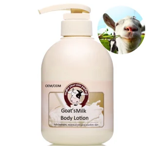 GMP Factory Private Label Goats Milk Body Lotion